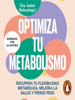 Optimiza tu metabolismo - Audiobook